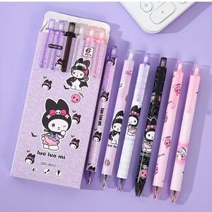 Saniro Kuromi Pen Set
